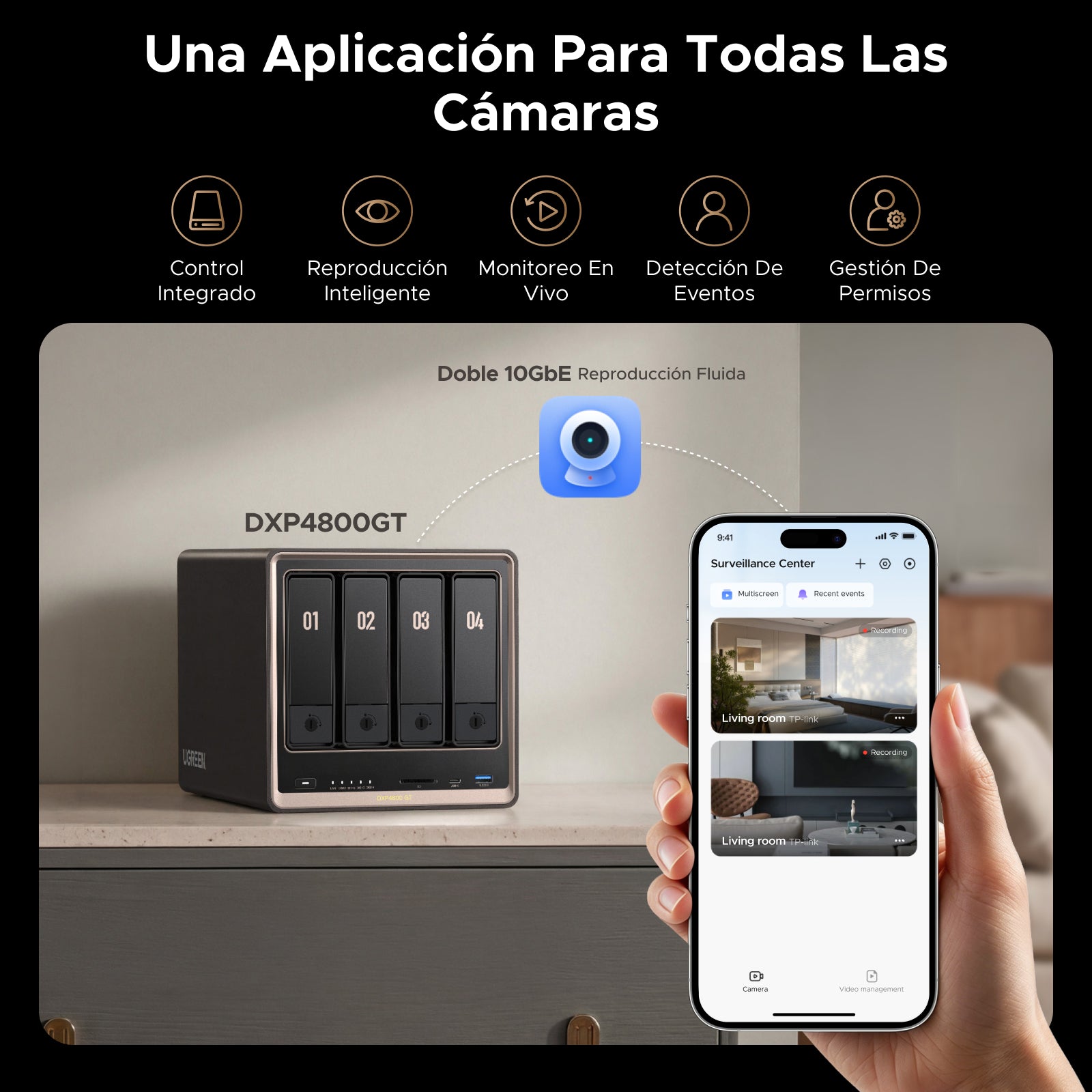 UGREEN NASync DXP4800 GT | Tu Servidor NAS Privado Sin Dependencia