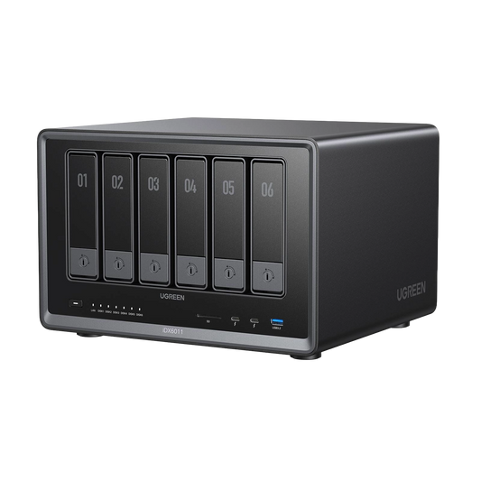UGREEN iDX6011 AI NAS de 6 bahías - 64GB